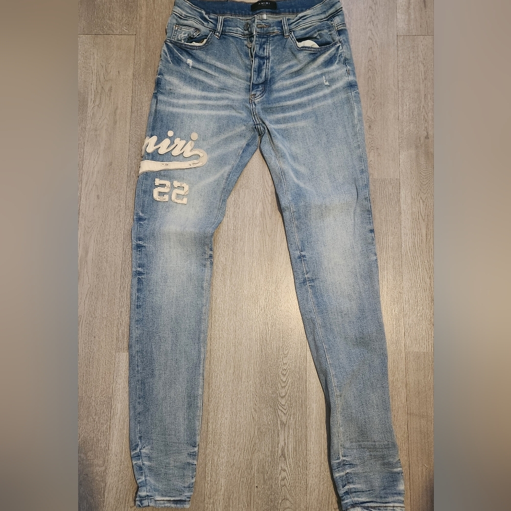 Amiri Varsity Jeans
